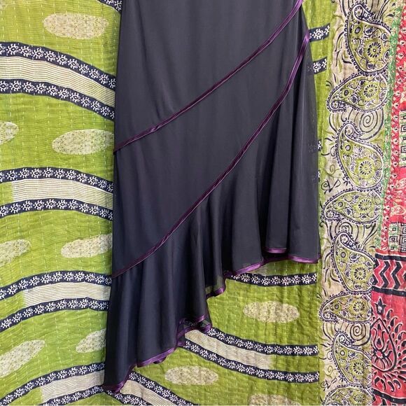 Y2K Ruby Rox Black Sleeveless Cocktail Dress Size Medium - Picture 3 of 11